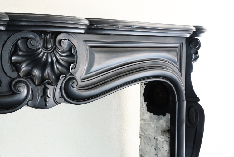 antiker Marmor Kamin
