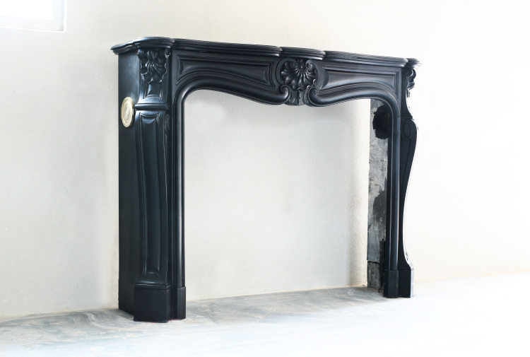 antiker Marmor Kamin