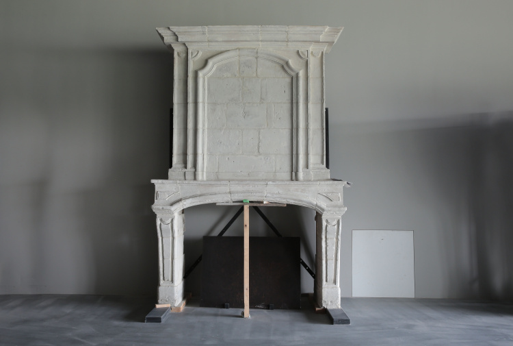 einzigartiger Schlosskamin